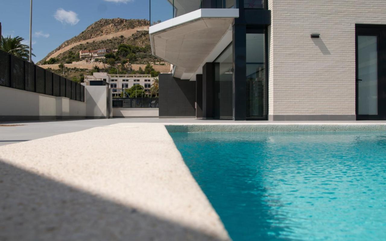 Modern Sea Front East Wind Apartment Alicante Luaran gambar